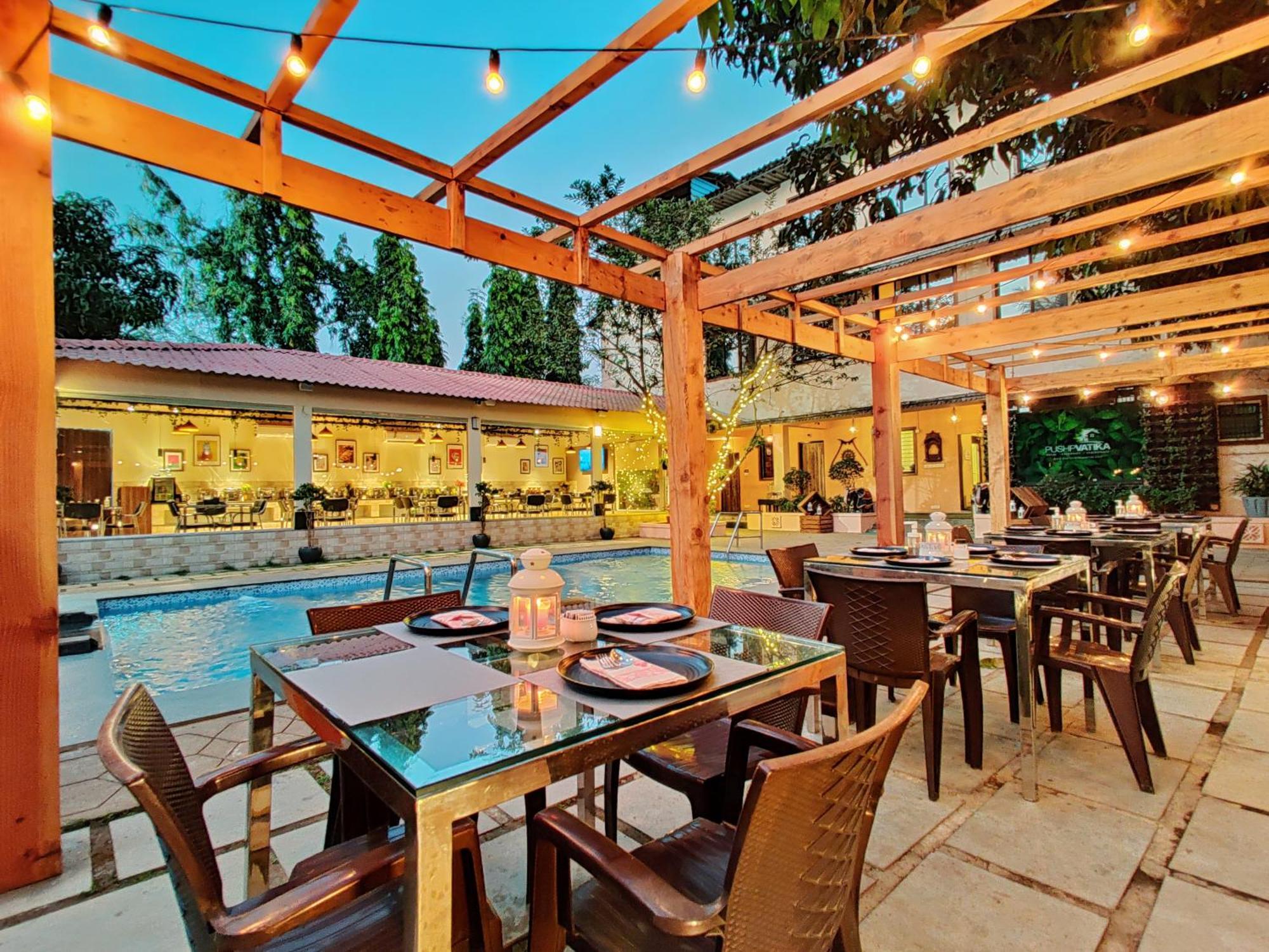 Pushp Vatika Resort & Lawns Нави Мумбай Екстериор снимка